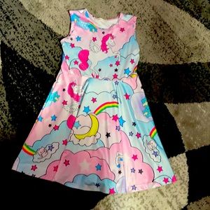 Girls unicorn dress
